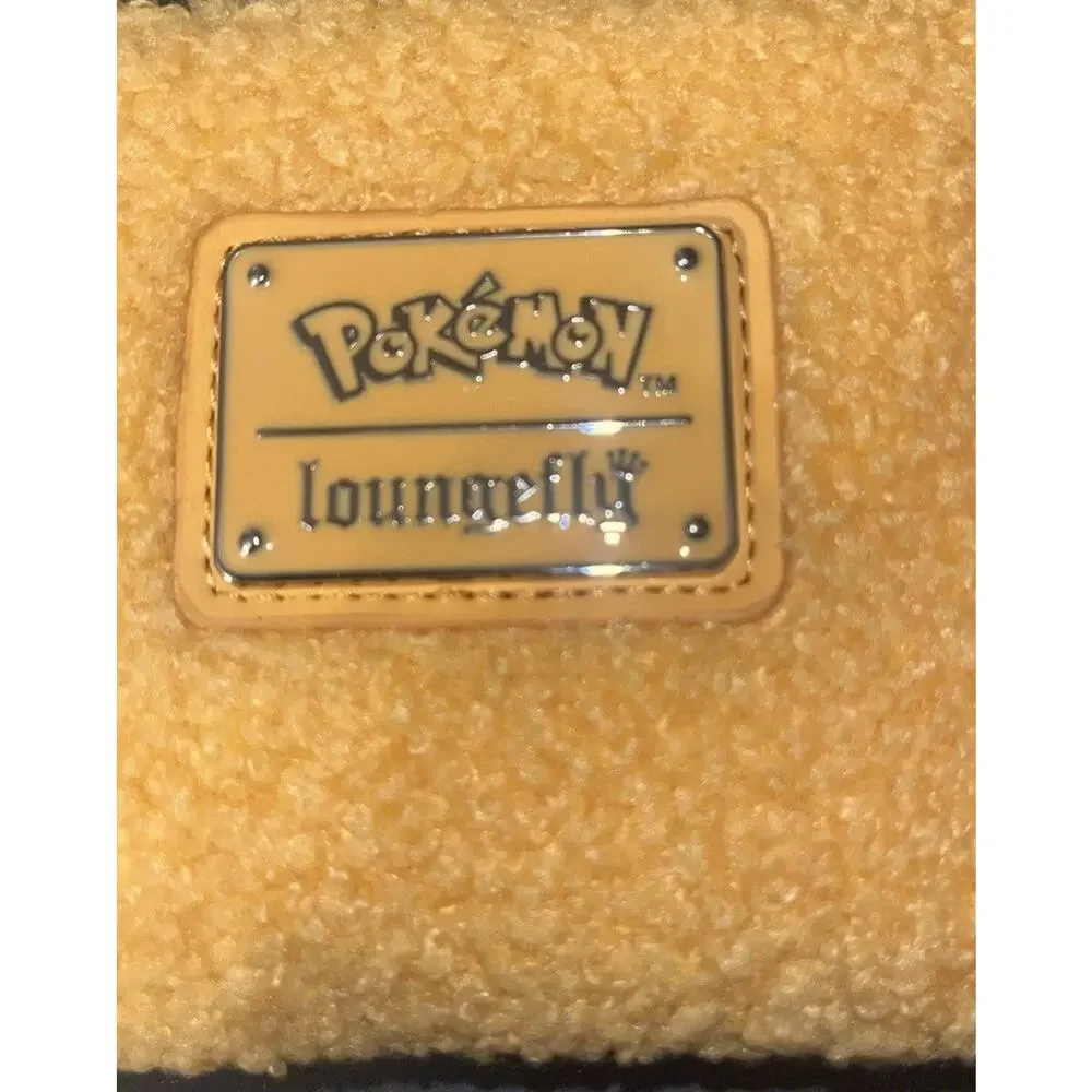 Loungefly Pokémon Teddiursa Limited Edition Sherpa Cosplay Zip Around Wallet New